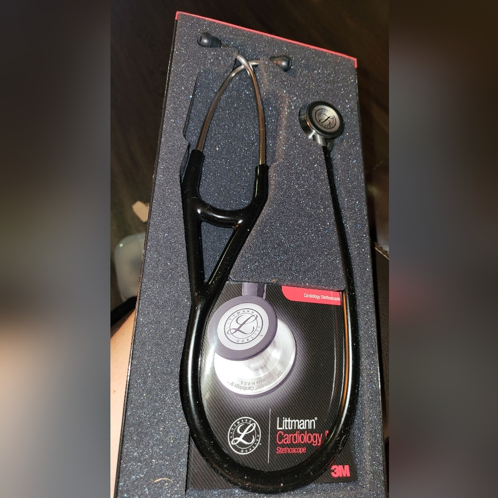 NEW Littmann cardiology stethascope.  IV